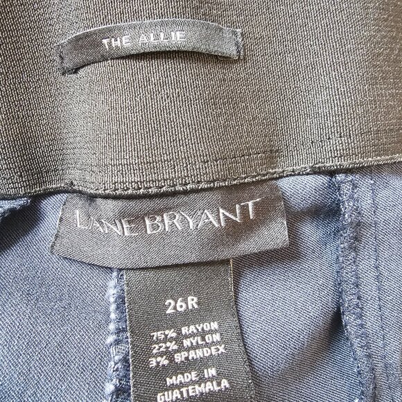 Lane Bryant The Allie Navy Blue with Black Flecks Women's Size 26 Regular Plus - Picture 3 of 4